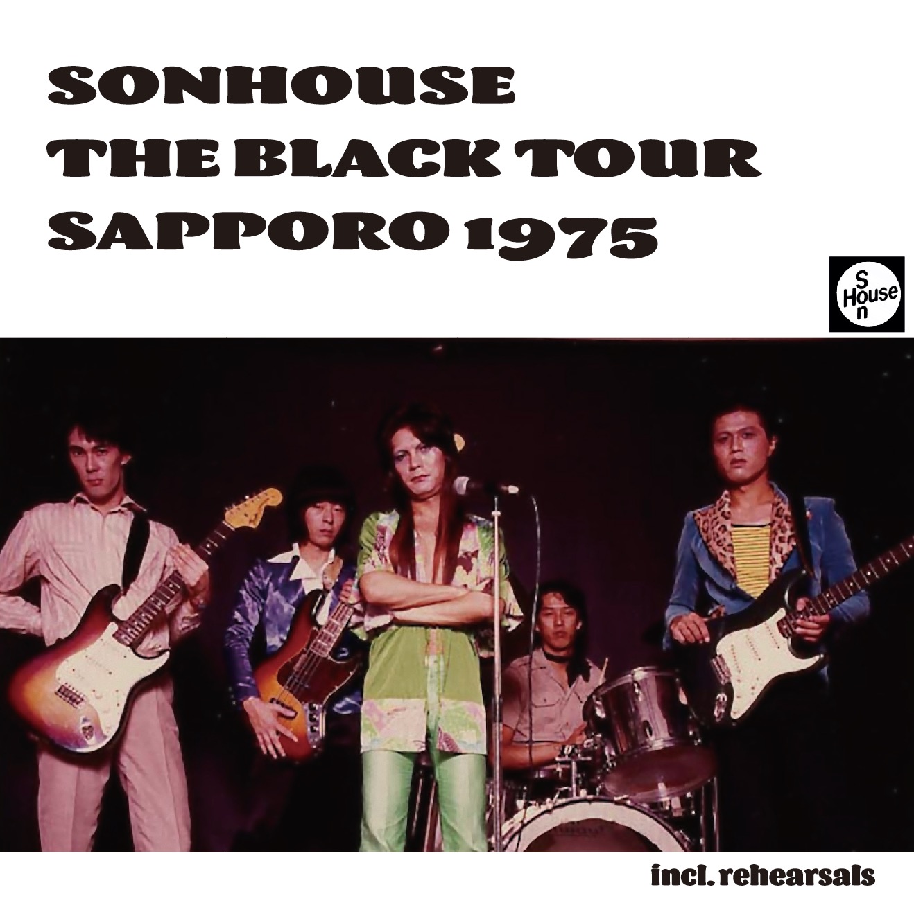 サンハウス ブラックツアー札幌 1975 ジャケット