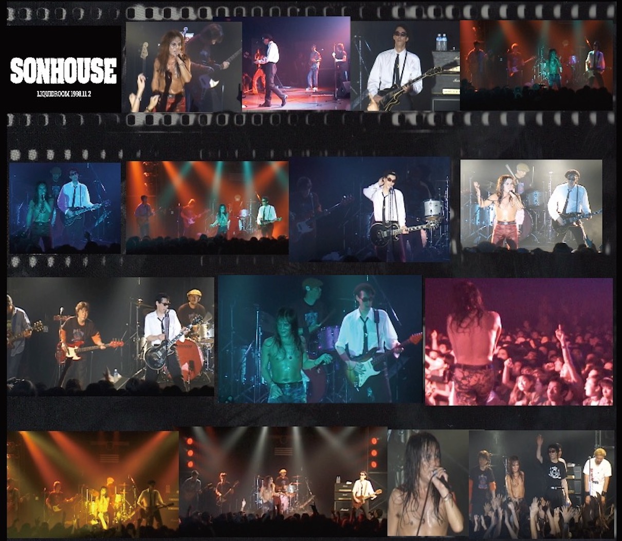 サンハウス 1998 新宿リキッドルーム DVDジャケット